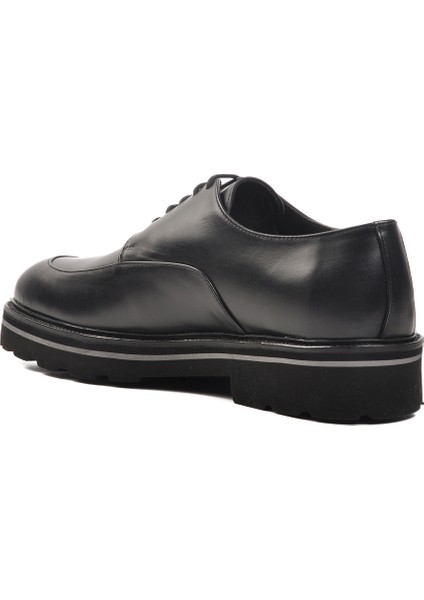 Siyah Deri Erkek Klasik Ayakkabı Premium 2873 M fırsatları