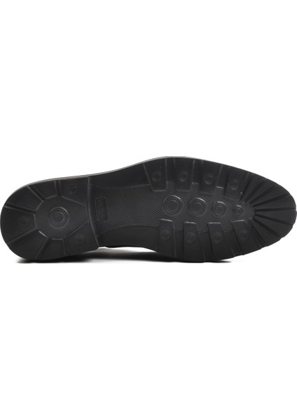 Siyah Açma Deri Erkek Klasik Ayakkabı Premium 2873 M indirimleri