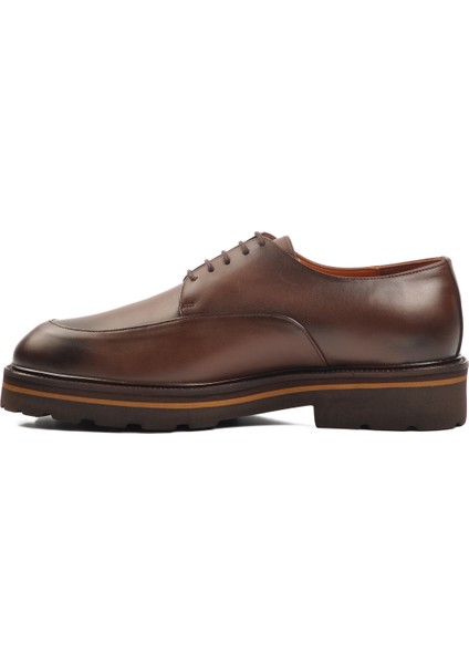 Kahve Deri Erkek Klasik Ayakkabı Premium 2873 M fiyatları