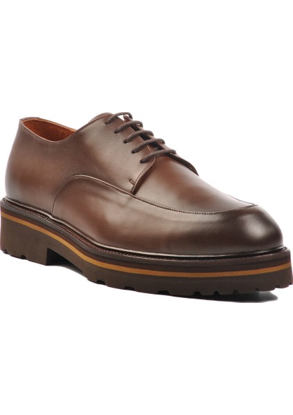 Kahve Deri Erkek Klasik Ayakkabı Premium 2873 M modelleri