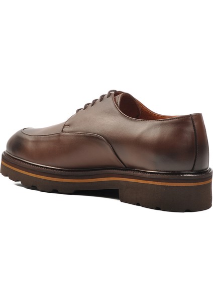 Kahve Deri Erkek Klasik Ayakkabı Premium 2873 M fırsatları