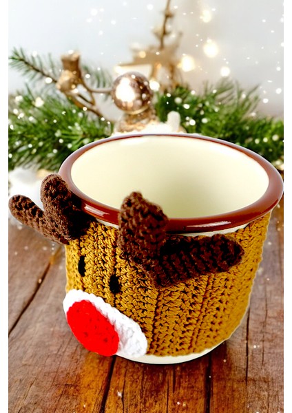 Emaye Kupa Bardak Camp Kamp Mug Fincan Kahve 380 ml