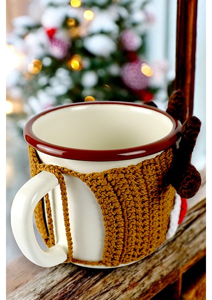 Emaye Kupa Bardak Camp Kamp Mug Fincan Kahve 380 ml