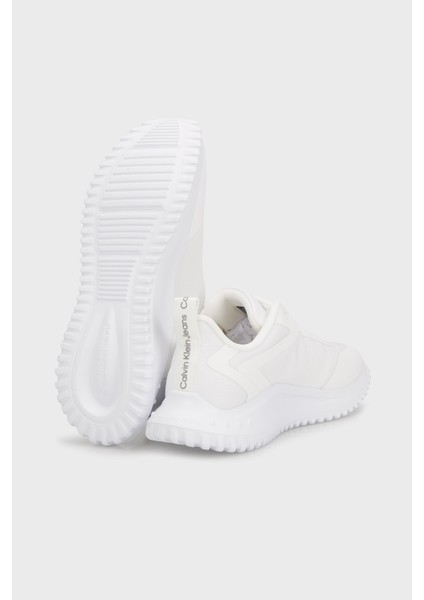Logolu Kalın Tabanlı Sneaker Ayakkabı YW0YW014420K4 Bayan Ayakkabı YW0YW01442 0k4