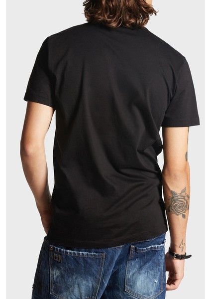 Logo Baskılı Pamuk Regular Fit Bisiklet Yaka T Shirt Erkek T Shirt S79GC0089 S23009 900 fiyatları