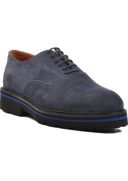 Lacivert Nubuk Deri Erkek Klasik Ayakkabı Premium 2875 M modelleri