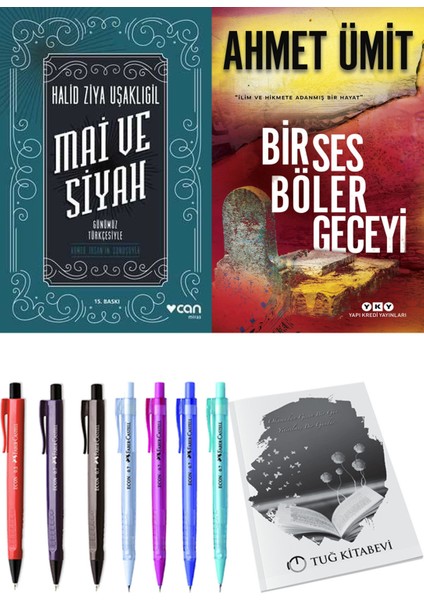 Bir Ses Böler Geceyi ve Mai ve Siyah Halid Ziya Uşaklıgil