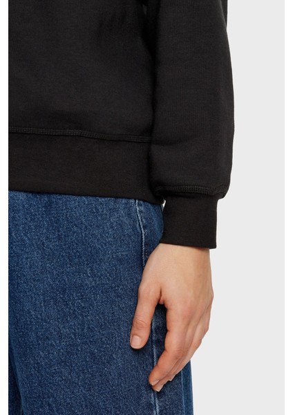 Pamuklu Regular Fit Bisiklet Yaka Sweat Bayan Sweat WW0WW41246 Bds indirimleri