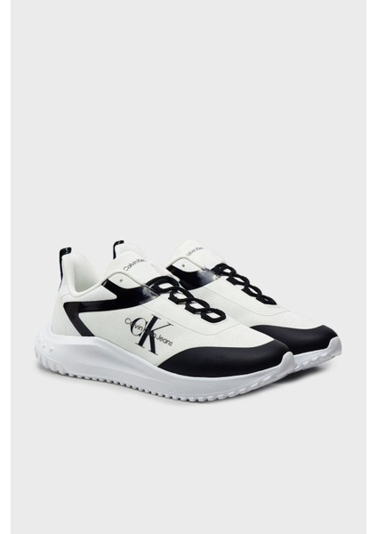 Logolu Kalın Tabanlı Sneaker Ayakkabı YM0YM0096801W Erkek Ayakkabı YM0YM00968 01W