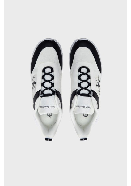 Logolu Kalın Tabanlı Sneaker Ayakkabı YM0YM0096801W Erkek Ayakkabı YM0YM00968 01W