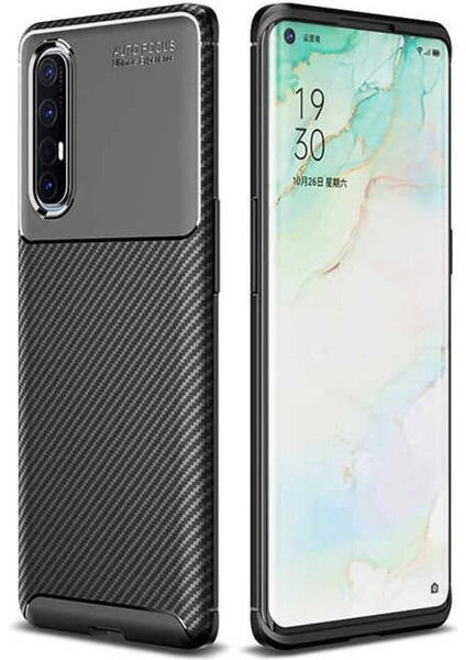 Oppo Reno 3 Pro 5g Kılıf Zore Negro Silikon Kapak
