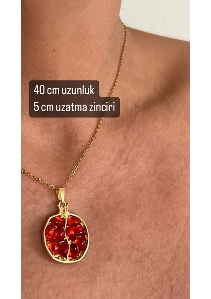 Kararmaz Çelik Nar Kolye indirimleri