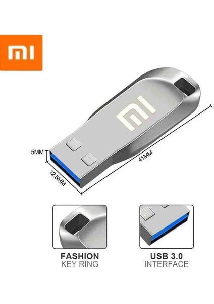 ELİT81 Marka 1tb USB 3.1 Flash Disk Yüksek Hız Metal Kasa USB Bellek(Anahtarlık Hediye)