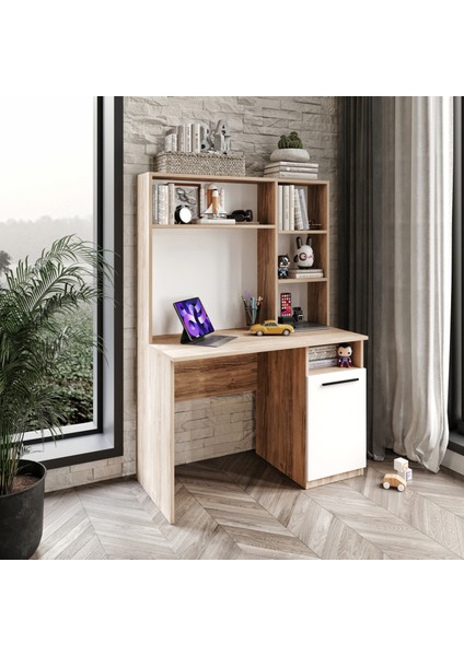 Ildır Cocuk Odası Takımı Tamamı Mdf Flora ve Beyaz