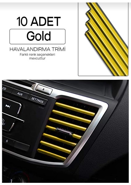 Araç Içi Klima Izgarasına Geçmeli Klima Süsü Havalandırmaya Geçme Çıta