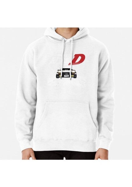 Exans Moda Initial D - AE86 Chase Baskılı Sweatshirt