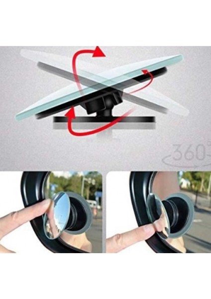 Çerçevesiz Ayarlanabilir Kör Nokta Ayna Seti fırsatları