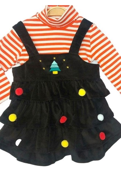 Kız Bebek Çizgili Bluz Jile Takım modelleri