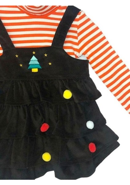 Kız Bebek Çizgili Bluz Jile Takım indirimleri