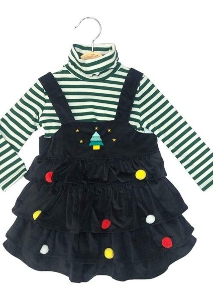 Kız Bebek Çizgili Bluz Jile Takım fiyatları