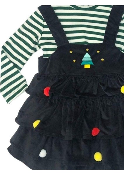 Kız Bebek Çizgili Bluz Jile Takım fırsatları