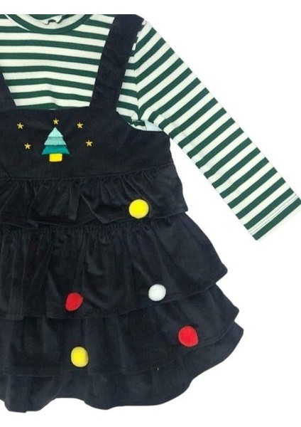 Kız Bebek Çizgili Bluz Jile Takım indirimleri