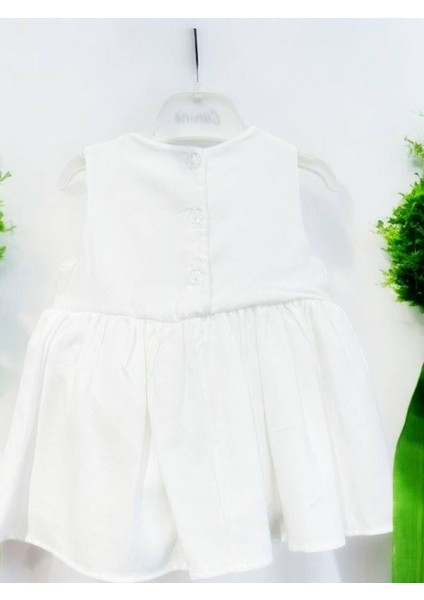 Kız Bebek Hırkalı Özel Gün Elbisesi