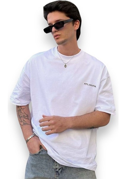 Luxury Clothing Baskılı Oversize T-Shirt