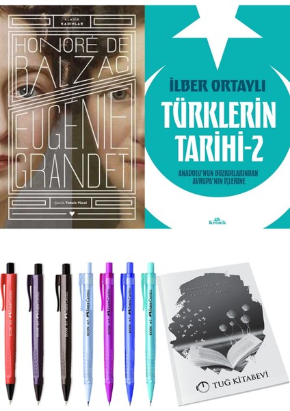 Türklerin Tarihi 2 ve Eugenie Grandet Honoro De Balzac