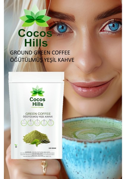 Ground Green Coffee Öğütülmüş Yeşil Kahve 750 gram