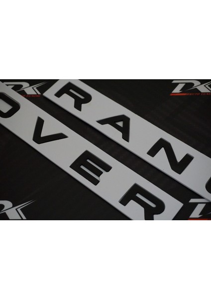Land Rover Range Rover Siyah Kaput ve Bagaj Yazı indirimleri