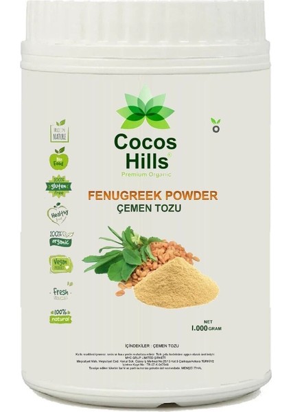 Fenugreek Powder Çemen Tozu 1.000 Gram