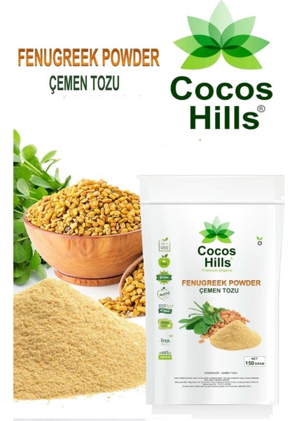 Fenugreek Powder Çemen Tozu 1.000 Gram