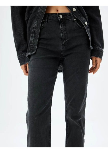 Kadın Jean Pantolon Siyah 5WAL40206MD