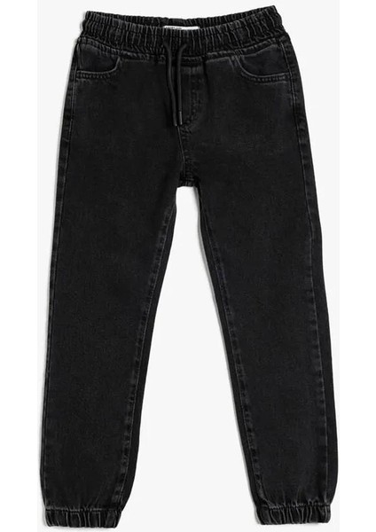 Erkek Çocuk Jean Pantolon Siyah 5WKB40024TD