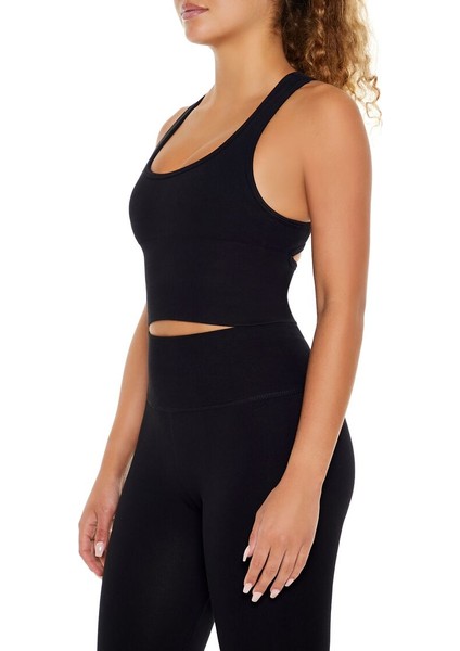 Active Dikişsiz Cutout Crop Top fırsatları