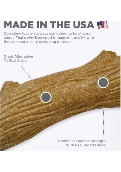 Dogwood Durable Stick Bitmeyen Kemik Köpek Oyuncağı Large fiyatları