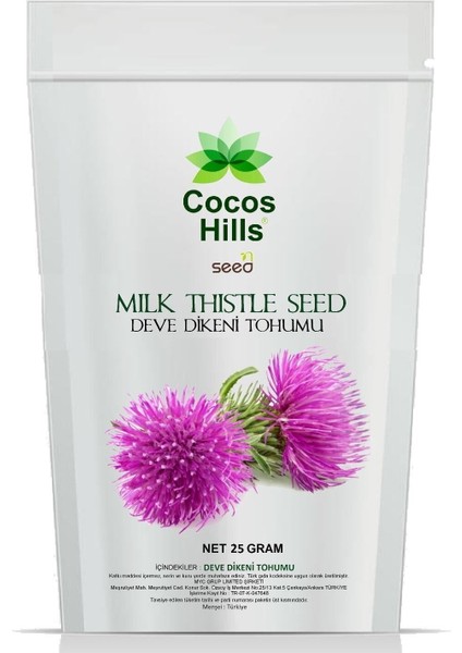 Milk Thistle Devedikeni Tohumu 25 Gram