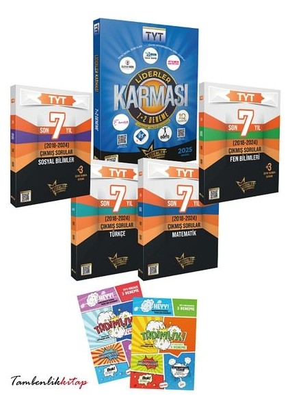 TYT Çıkmış Sorular ve Çıkması Muhtemel 7+2 Deneme
