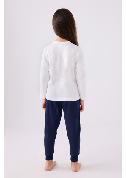 Kız Çocuk Bej Pijama Takım 50299861-VR011