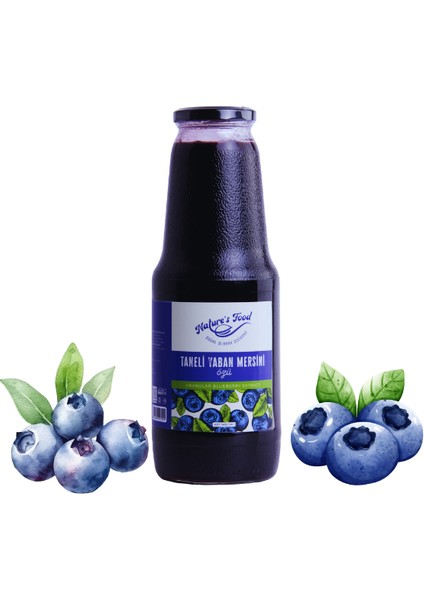 Taneli Yaban Mersini Özü 1400 gr Şeker ilavesi yoktur.