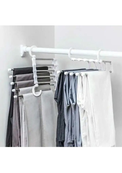 Çok Amaçlı Katmanlı Askılık Organizer – Dolap Içi Hareketli Pantolon, Kravat ve Şal Askı Sistemi modelleri