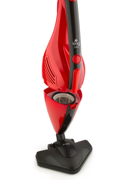 Eletro K888 Elektrikli Dik Süpürge 800 W Kırmızı-Sıyah fırsatları