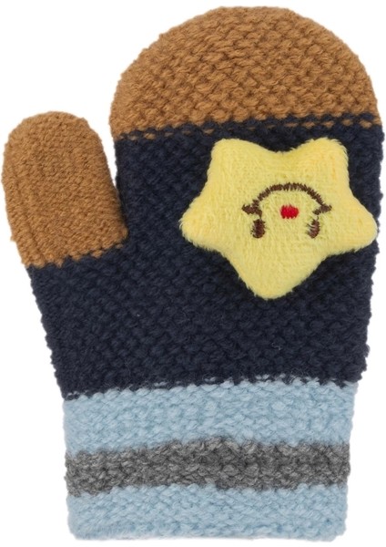K24210-09 Bebe 1-3 Yaş Örme Eldiven