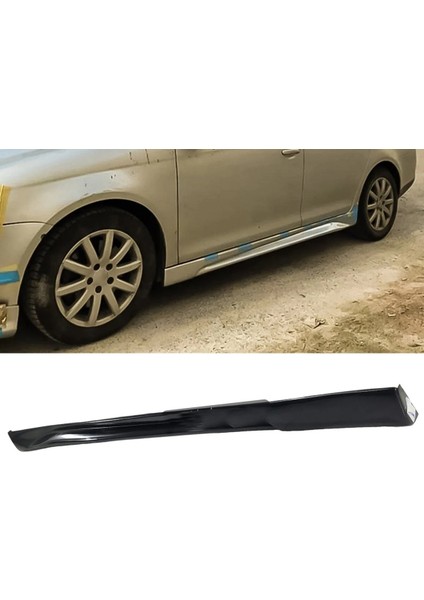 Seat Leon Mk2 Çıkıntılı Yan Marşpiyel Seti Mat Siyah Plastik 2 Adet 2006-2012