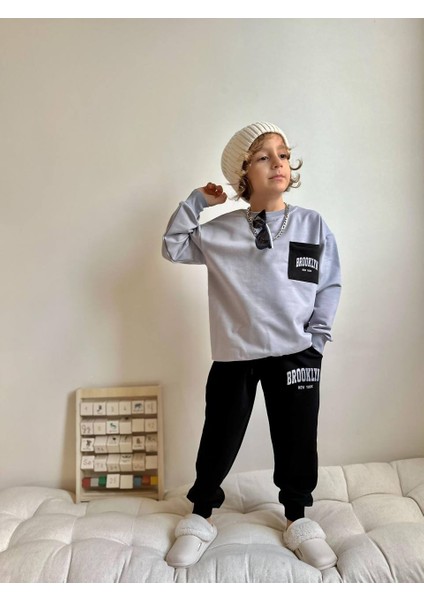 Yigit Butik Gömlek Cepli Erkek Çocuk Alt Üst Takım modelleri