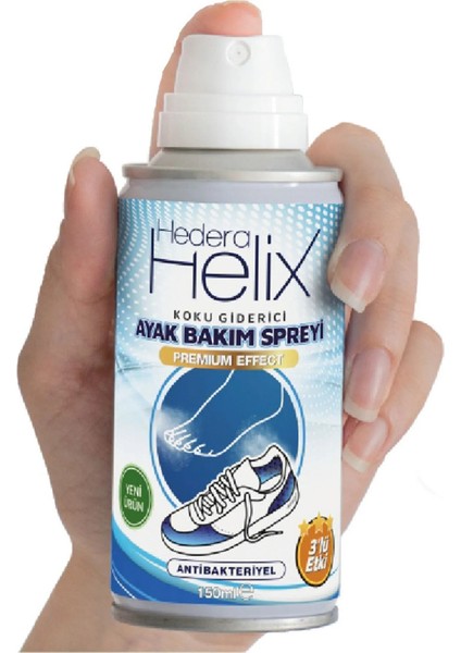 150 ml Ayak & Ayakkabı Koku Önleyici Giderici Bakım Spreyi Deodorant Etkiliher Adımda Ferahlık, Her An Güven!
