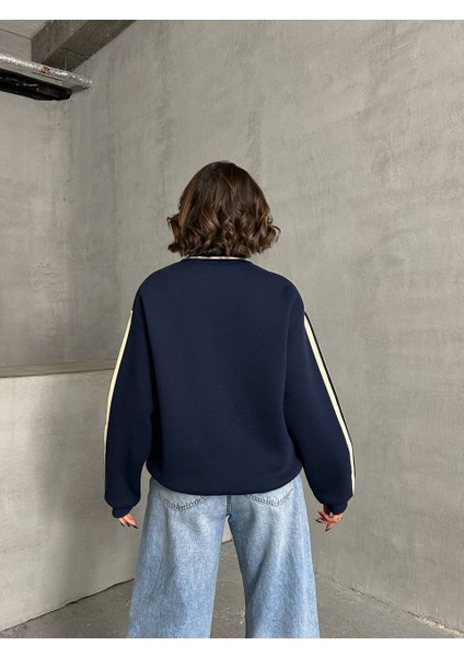 Polo Yaka Şardonlu Valley Sweatshirt fırsatları