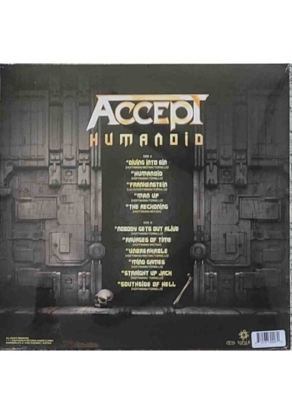 Accept - Humanoid Plak (Renkli LP-Limitli Baskı)