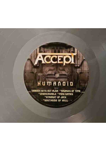 Accept - Humanoid Plak (Renkli LP-Limitli Baskı)